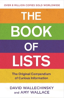 The Book Of Lists: The Original Compendium of Curious Information book