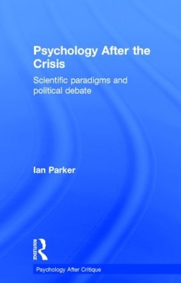 Psychology After the Crisis book