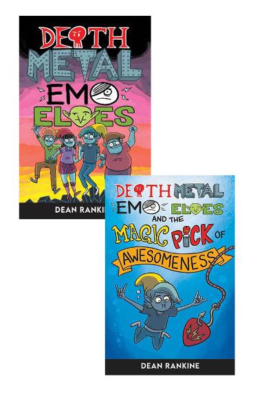 Death Metal Emo Elves Set of 2 book