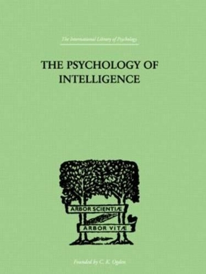 The Psychology of Intelligence by Jean Piaget