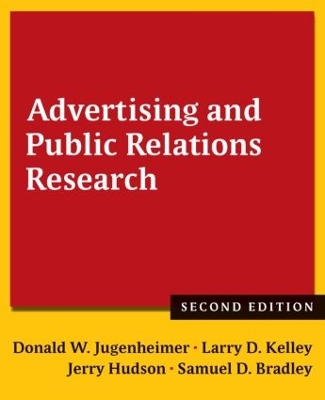 Advertising and Public Relations Research by Donald W. Jugenheimer