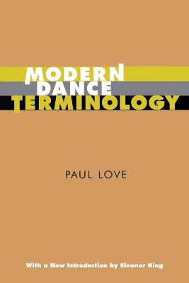 Modern Dance Terminology book