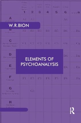 Elements of Psychoanalysis by Wilfred R. Bion