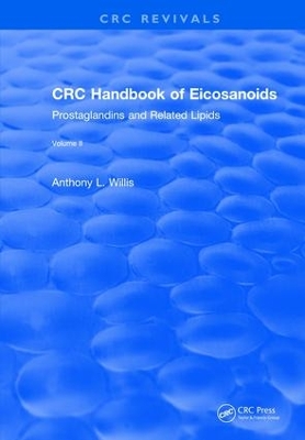 CRC Handbook of Eicosanoids, Volume II book