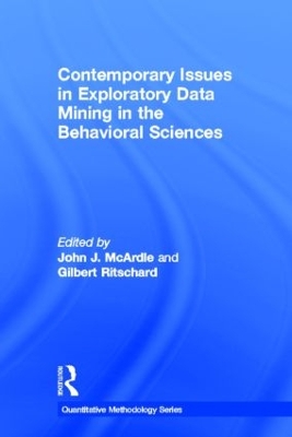 Contemporary Issues in Exploratory Data Mining in the Behavioral Sciences book