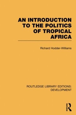 Introduction to the Politics of Tropical Africa book