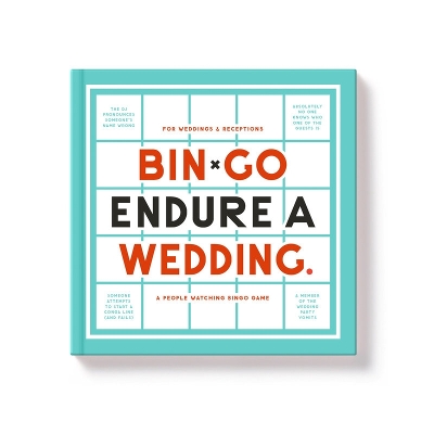 Bin-go Endure A Wedding Bingo Book book