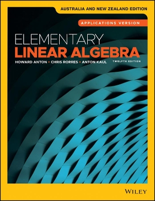 Elementary Linear Algebra, Applications Version, Australia and New Zealand Edition book