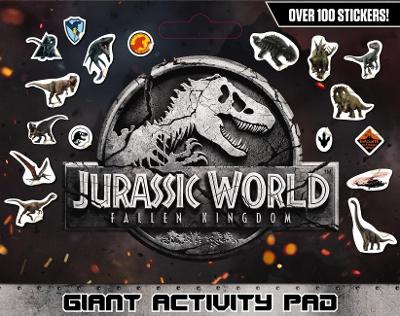 Jurassic World 2: Fallen Kingdom Giant Activity Pad book
