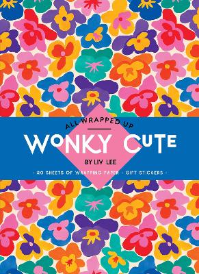 Wonky Cute by Liv Lee: A Wrapping Paper Book book