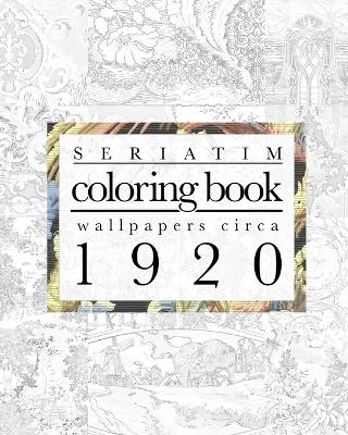 Seriatim coloring book: Wallpapers circa 1920 book