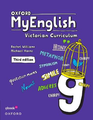 Oxford MyEnglish 9 Student Workbook+obook pro: Victorian Curriculum book