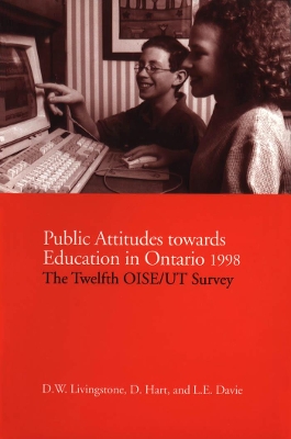 Public Attitudes Towards Education in Ontario 1998 book