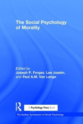 The Social Psychology of Morality book