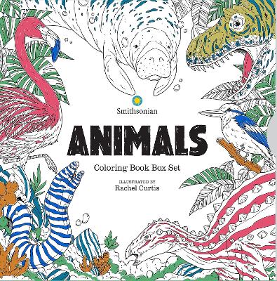Animals: A Smithsonian Coloring Book Box Set book