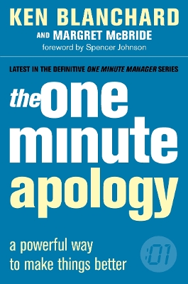 One Minute Apology book