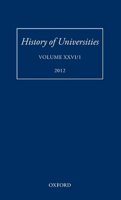 History of Universities book