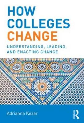 How Colleges Change book