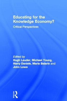 Educating for the Knowledge Economy? book