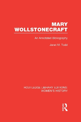 Mary Wollstonecraft book