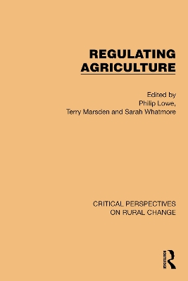 Regulating Agriculture book
