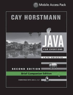 Reduced Print Component for Java For Everyone: Late Objects 2nd Edition ISE book