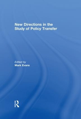 New Directions in the Study of Policy Transfer book