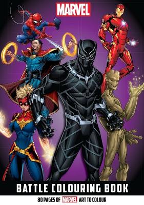 Marvel: Battle Adult Colouring Book (Featuring Black Panther) book