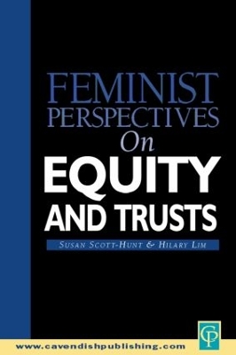 Feminist Perspectives on Equity and Trusts book