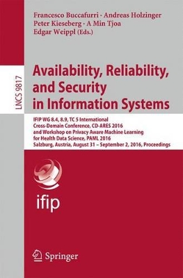 Availability, Reliability, and Security in Information Systems book