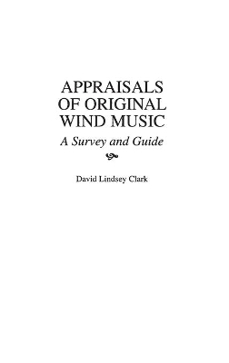 Appraisals of Original Wind Music book