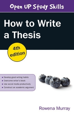 How to Write a Thesis book