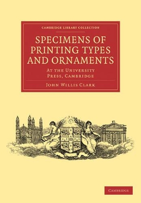 Specimens of Printing Types and Ornaments book