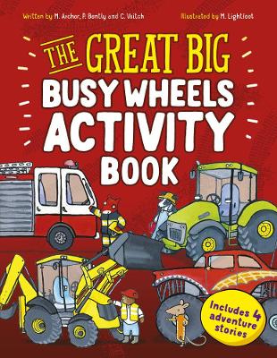 The Great Big Busy Wheels Activity Book book