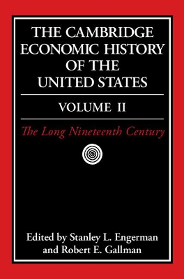 The Cambridge Economic History of the United States book
