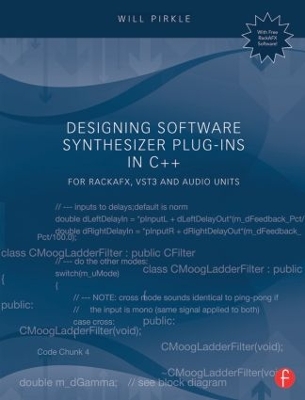 Designing Software Synthesizer Plug-Ins in C++ by Will C. Pirkle