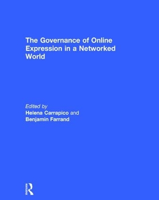 Governance of Online Expression in a Networked World book