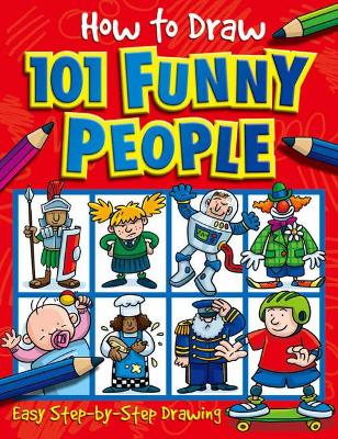 How to Draw 101 Funny People book