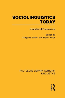 Sociolinguistics Today book