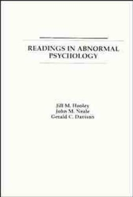 Readings in Abnormal Psychology by Gerald C. Davison