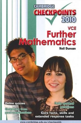 Cambridge Checkpoints VCE Further Mathematics 2010 book