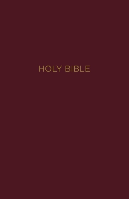 NKJV, Gift and Award Bible, Leather-Look, Burgundy, Red Letter Edition, Comfort Print book