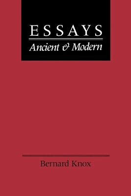 Essays Ancient and Modern book