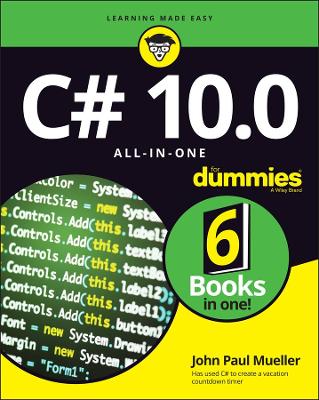 C# 10.0 All-in-One For Dummies book