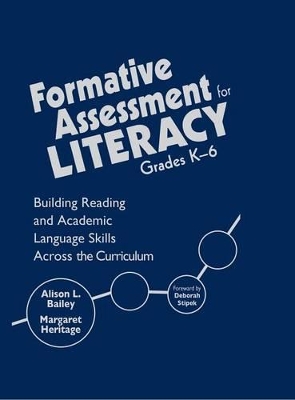 Formative Assessment for Literacy, Grades K-6 book