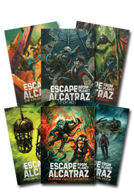 Escape From Planet Alcatraz Set of 6 Books by Michael Dahl