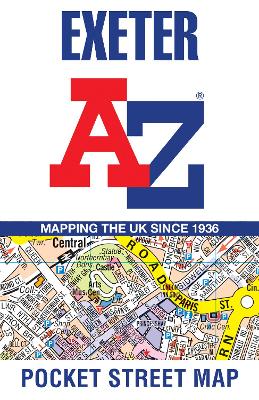 Exeter A-Z Pocket Street Map by A-Z Maps