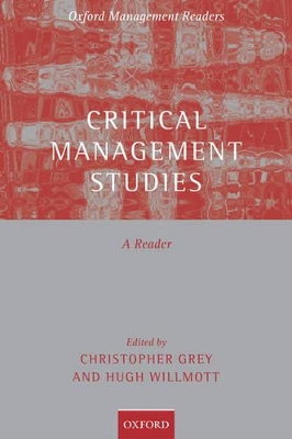 Critical Management Studies book