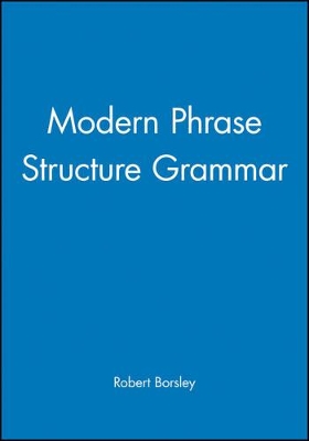 Modern Phrase Structure Grammar book