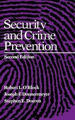 Security and Crime Prevention book